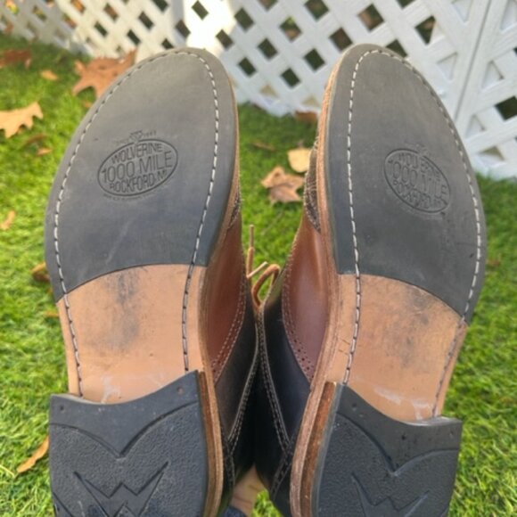 Wolverine 1000 mile Wesley wingtip chukka boots - Picture 5 of 5